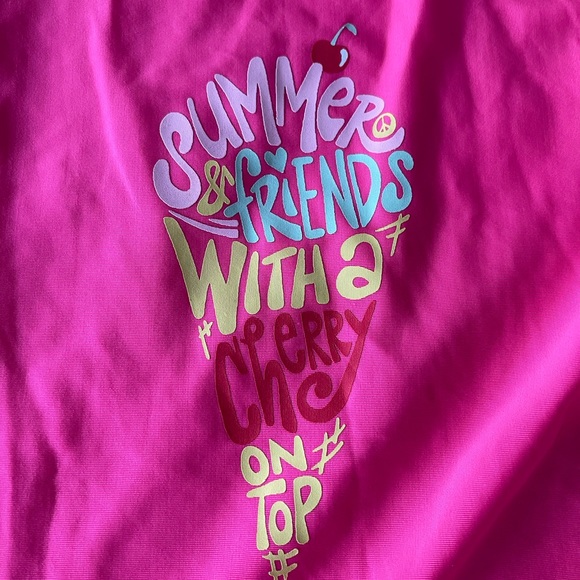 Cat & Jack Ice Cream Summer Swim Shirt - Picture 3 of 4